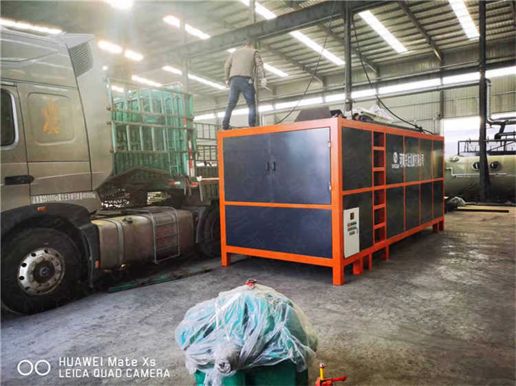 餐廚垃圾菜葉有機肥臥式發酵罐