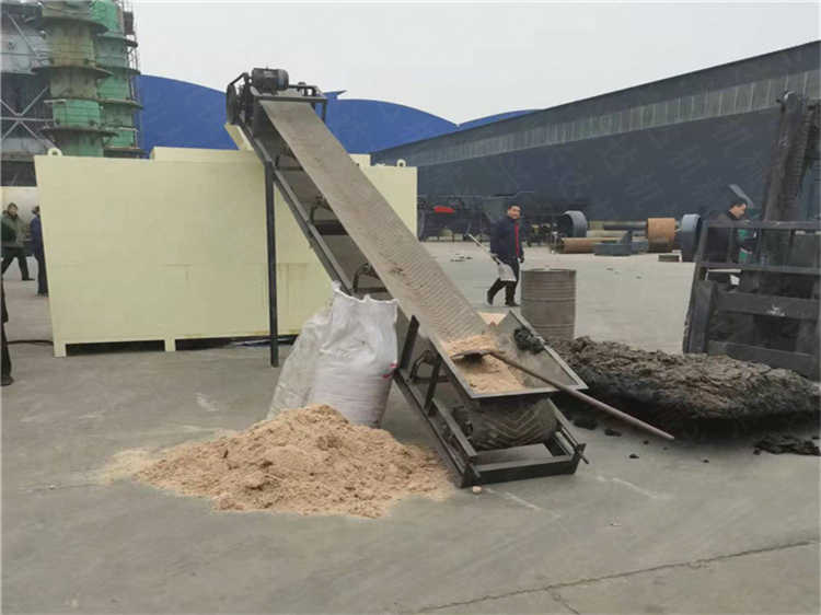 客戶豬糞鋸末試機好氧腐熟糞便設備,臥式發酵罐快速成肥