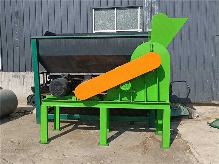 污泥 腐殖土破碎設(shè)備 牛羊糞有機(jī)肥雙級(jí)粉碎機(jī) 全套加工有機(jī)肥破碎設(shè)備