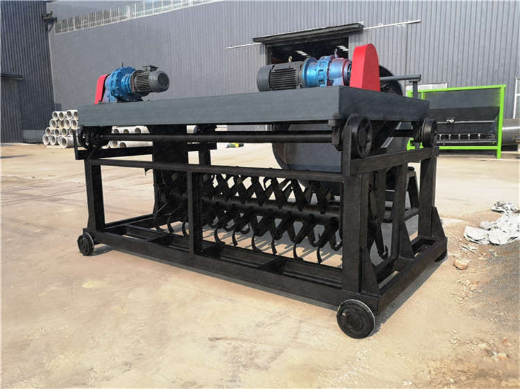 軌道式有機肥槽式翻拋機 雞糞菌菇渣發(fā)酵腐熟均勻堆肥機 復混肥翻耙機