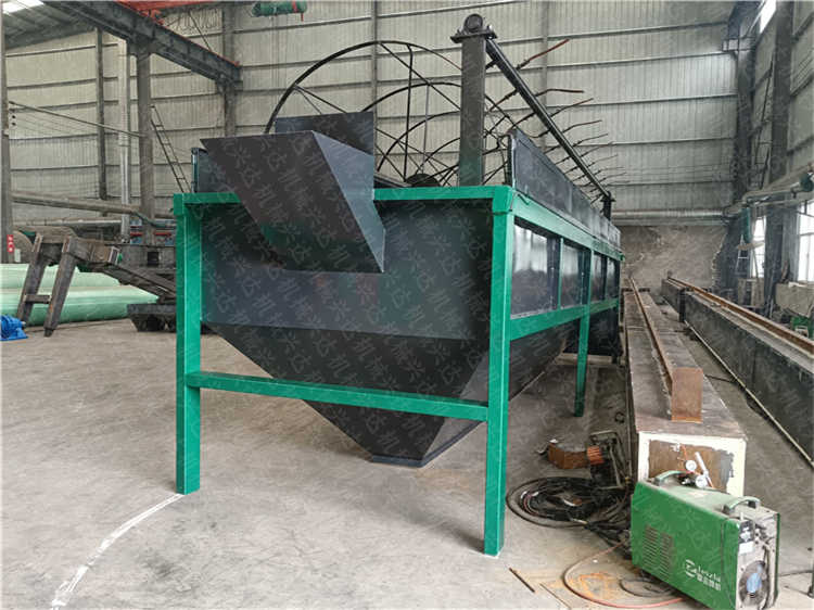 有機肥滾筒篩分機 粉末顆粒肥料分選機 生活垃圾加工有機肥設備